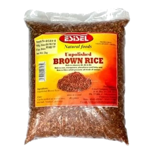Esisel Unpolished Brown Rice 2KG