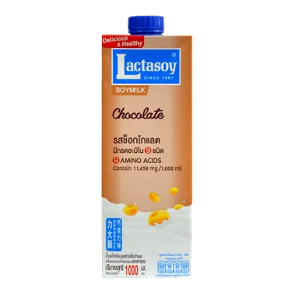 Lactasoy Soymilk Chocolate 1000ML