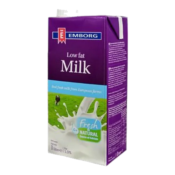Emborg 1.5% Low Fat Uht Milk 1L