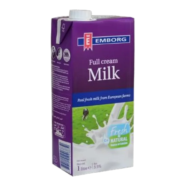 Emborg 3.5% Full Cream Uht Milk 1L
