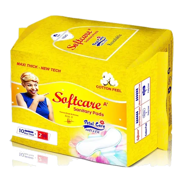 Softcare Pad+cot Gold Saitary Pads (Wholesale)