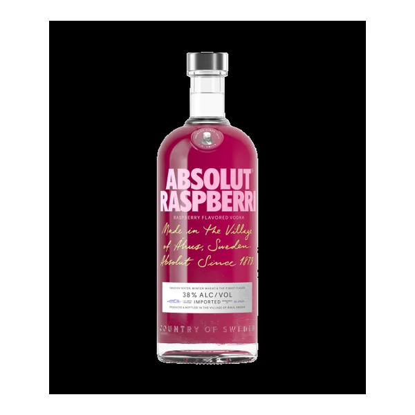Absolut Vodka Raspberry/Raspberri 1Ltr (Wholesale)