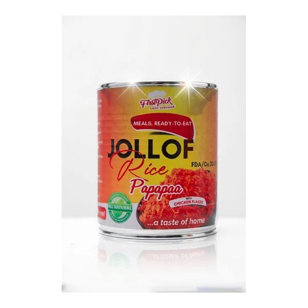 Firstpick Ready to Eat Canned Jollof Rice 780g (Wholesale)