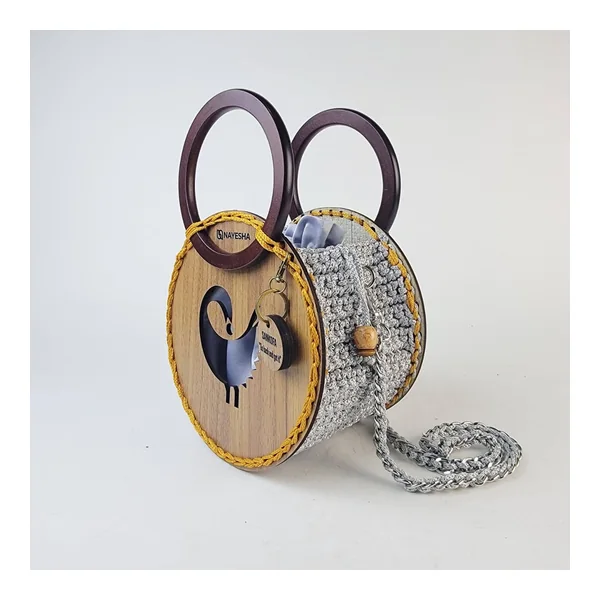 Nayesha Nunyuie Handbag (Silver)