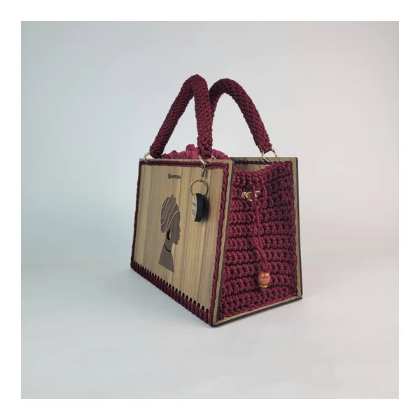 Nayesha Daafua Large (burgundy)